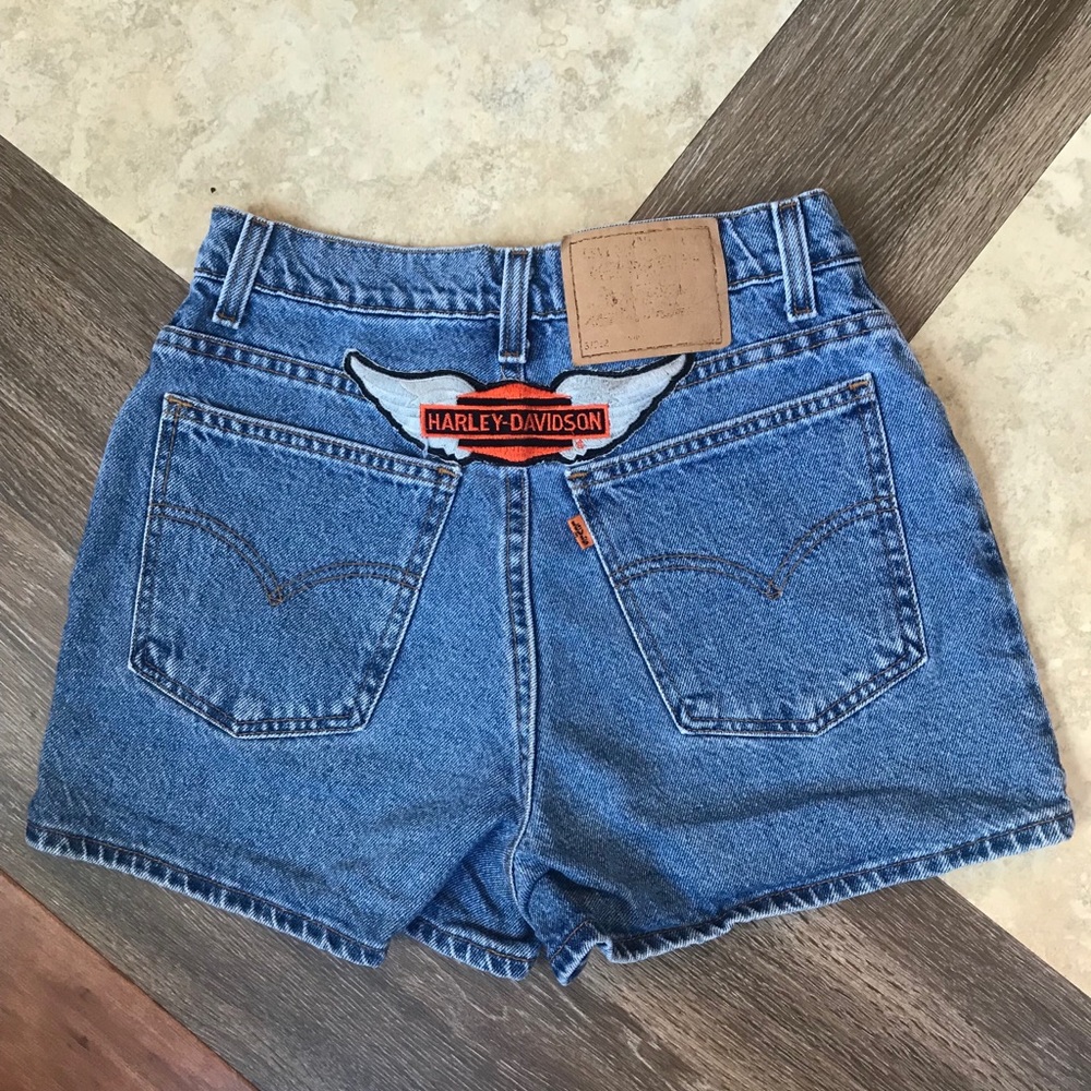Levi’s Harley-Davidson Jean shorts